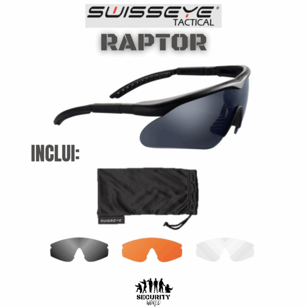 ÓCULOS BALÍSTICOS RAPTOR SWISSEYE - Image 3