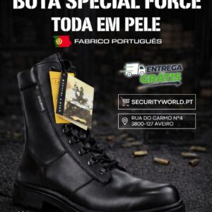 BOTA SPECIAL FORCE® TODA EM PELE SEM FECHO