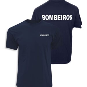 T-SHIRT UNISSEXO AZUL BOMBEIROS