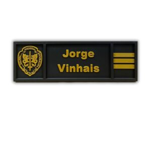 PLACA DE IDENTIFICAÇÃO PARA SECRETÁRIA