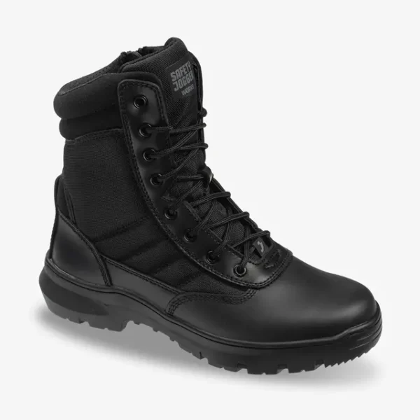 BOTA TÁTICA COM FECHO LATERAL SAFETY JOGGER