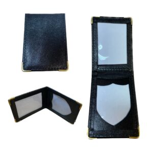 CARTEIRA PROFISSIONAL SIMPLES PRETA PSP | CRACHÁ + DOCUMENTO DE IDENTIFICAÇÃO