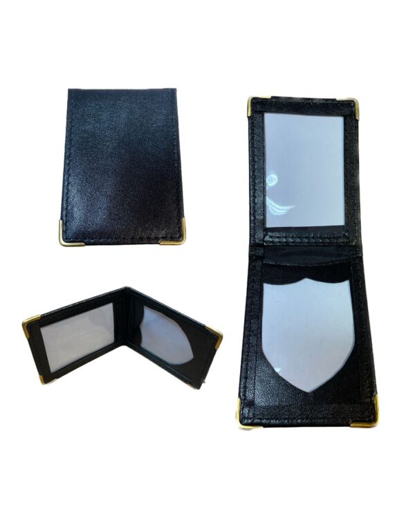 CARTEIRA PROFISSIONAL SIMPLES PRETA PSP | CRACHÁ + DOCUMENTO DE IDENTIFICAÇÃO