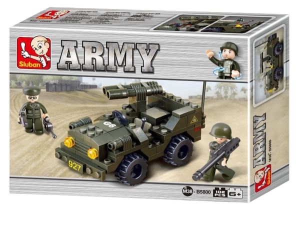 ARMY CARRO DE COMBATE 102 PEÇAS - Image 2