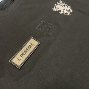 TIRA/PLACA DE NOME BORDADA MODELO NOVO EXÉRCITO