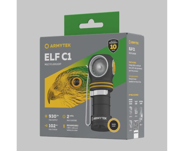 LANTERNA ELF C1 WARM LIGHT 930 LUMENS ARMYTEK - Image 5