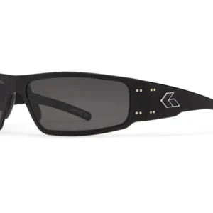 ÓCULOS MAGNUM FRAME BLACK LENS SMOKE POLARIZED LOGO SILVER GATORZ