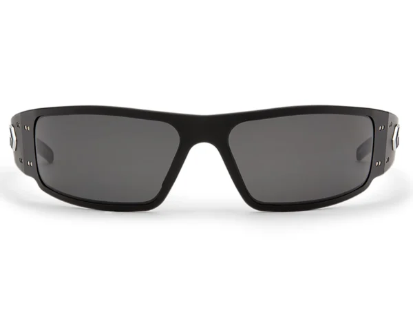 ÓCULOS MAGNUM FRAME BLACK LENS SMOKE POLARIZED LOGO SILVER GATORZ - Image 3