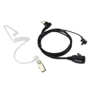 AURICULAR TRANSPARENTE WALKIE TALKIE PTT MIC 2 PIN MOTOROLA