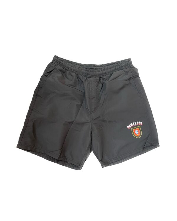 CALÇÃO DESPORTIVO PRETO 100% POLIÉSTER COMANDOS