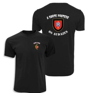 T-SHIRT PRETA COMANDOS
