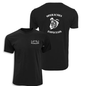 T-SHIRT PRETA OPERAÇÕES ESPECIAIS
