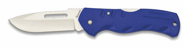 CANIVETE ABS AZUL COM CLIP L:7,7CM ALBAINOX
