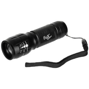 LANTERNA MINI 3 WATTS 150 LUMENS PRETA MFH