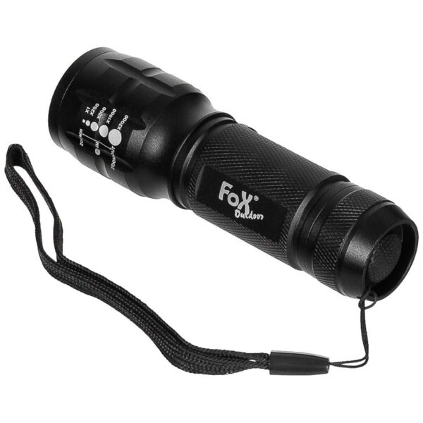 LANTERNA MINI 3 WATTS 150 LUMENS PRETA MFH - Image 2