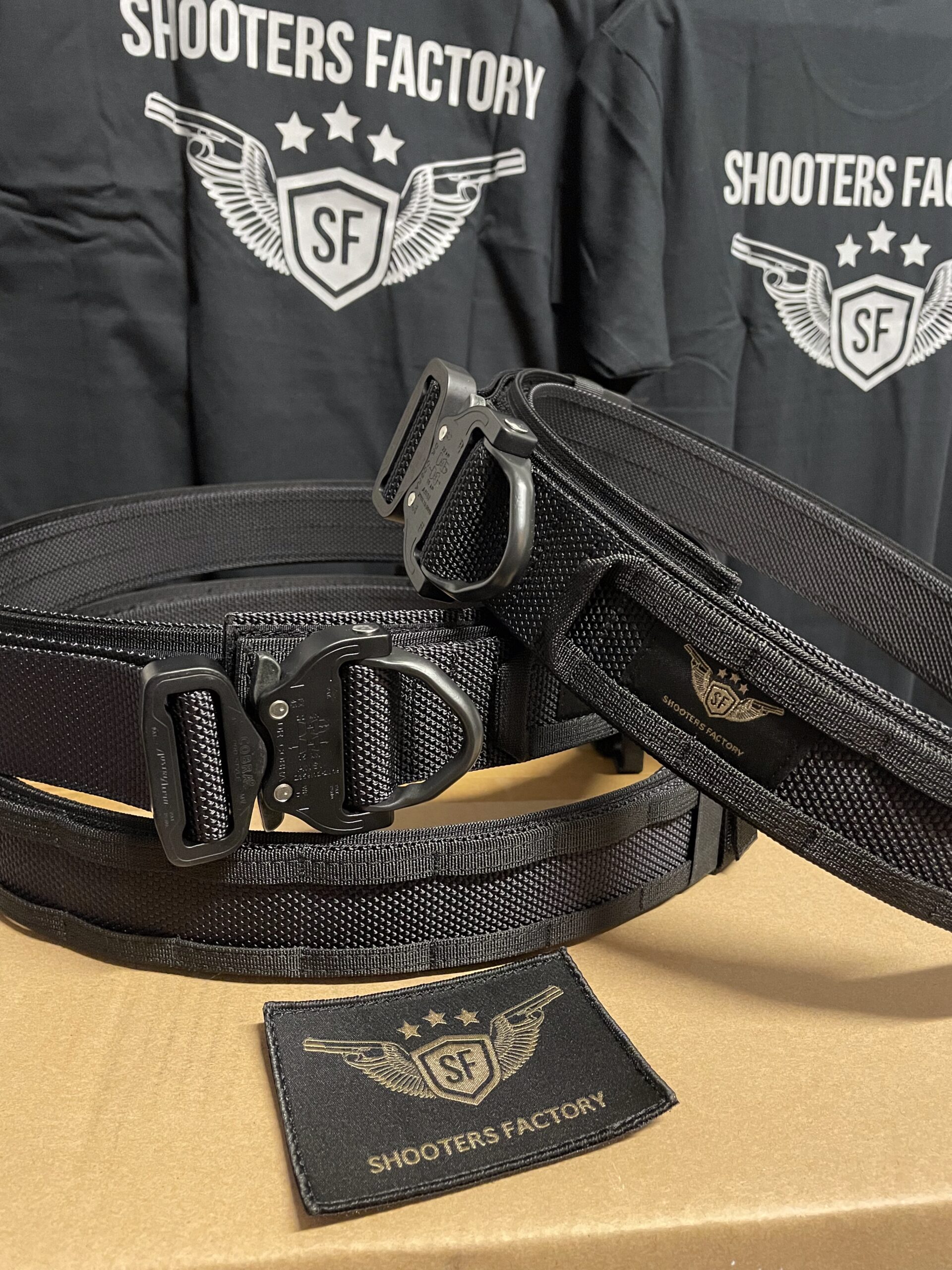 CINTO TÁTICO SF-DA MOLLE PRETO SHOOTERS FACTORY - Image 3