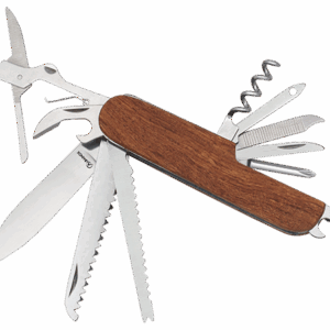 CANIVETE MADEIRA 11 FUNÇÕES ALBAINOX