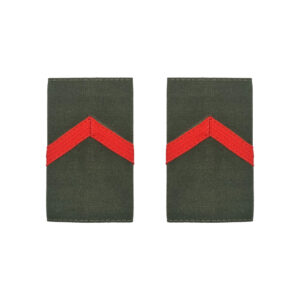 PAR DE PASSADORES 2º CABO EXÉRCITO FUNDO VERDE