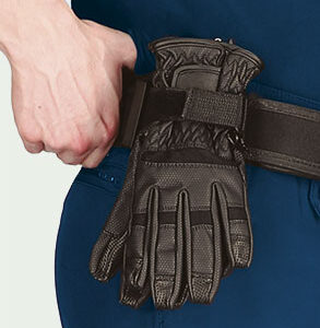 PORTA LUVAS VERTICAL PRETO MEGAN