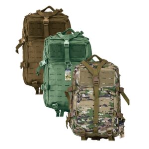 MOCHILA TÁTICA LASER CUT 38 LITROS (VÁRIAS CORES) BARBARIC