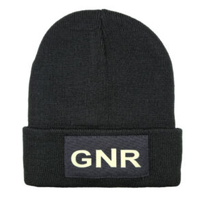 GORRO GNR ESTAMPADO FOTOLUMINSESCENTE PRETO