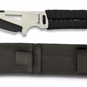 FACA PARACORD PRETA L: 9CM ALBAINOX