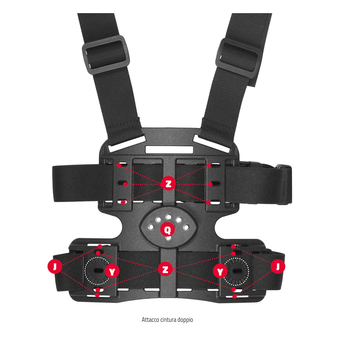 PLATAFORMA DE PERNA ALÇA DUPLA 8K18 VEGA HOLSTER